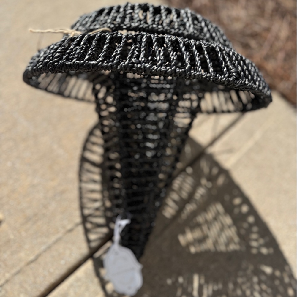 Black Seagrass Witch Hats - Set of 2 - NWT - Picture 14 of 14